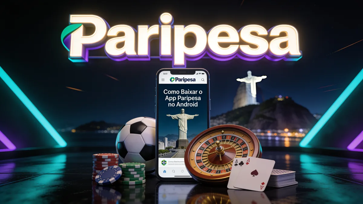 Como Baixar o App Paripesa no Android para jogadores no Brasil